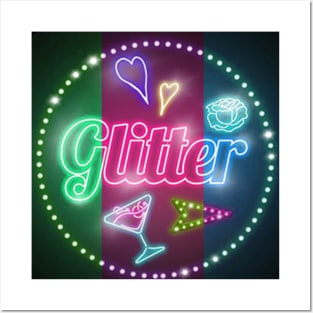 Glitter Posters and Art